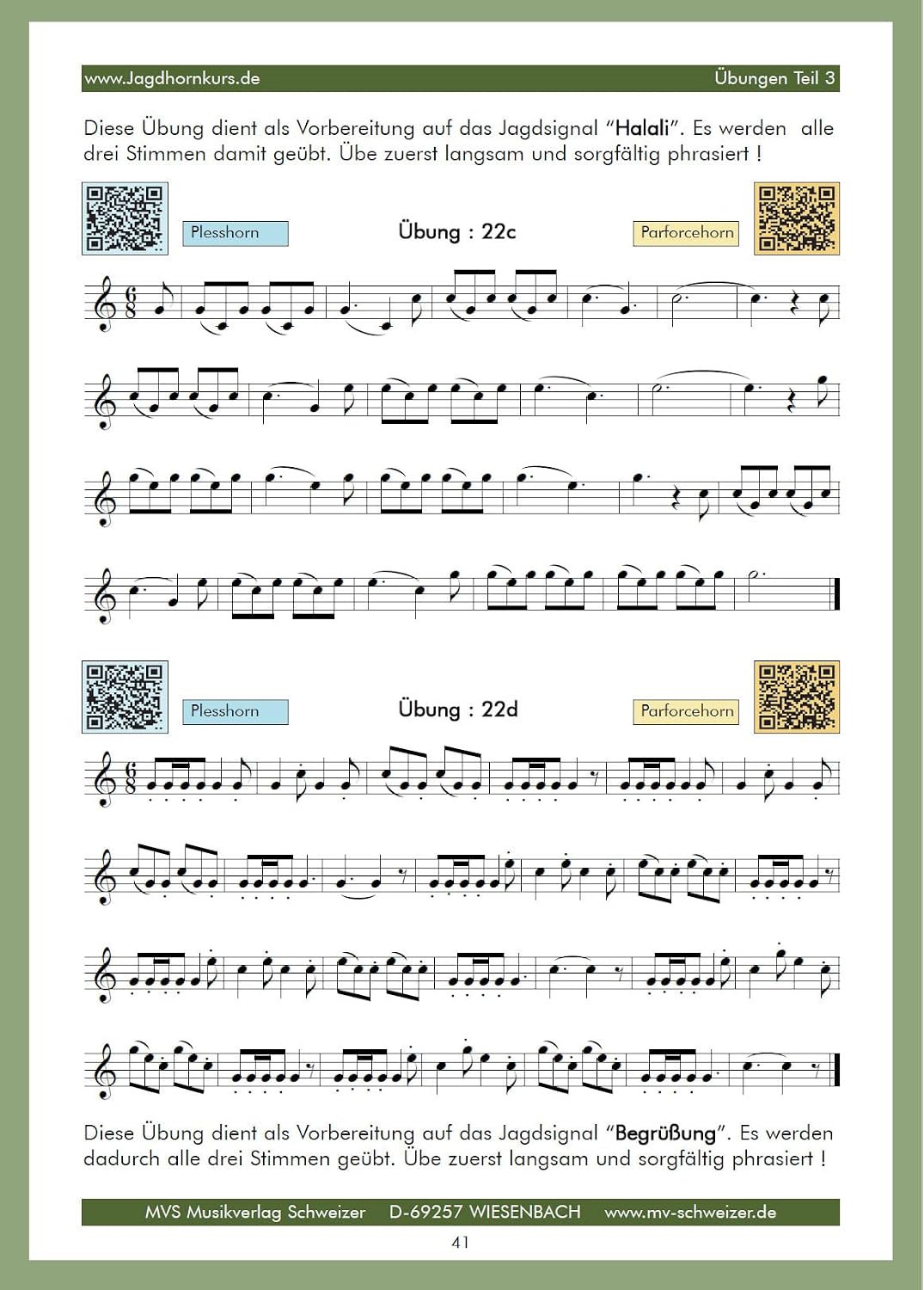 Jagdhorn lernen - leicht gemacht (PDF)